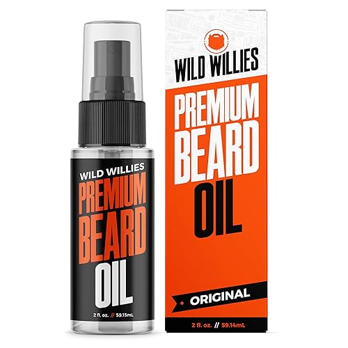 Wild Willies Beard Oil For Men - Natural Deep Conditioning & Itch Relief - 2 Fl Oz