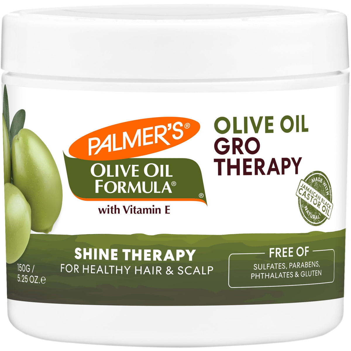 Palmer'S Olive Oil Formula Gro Therapy 5.25 Oz - Nourishing Hair Treatment For Growth