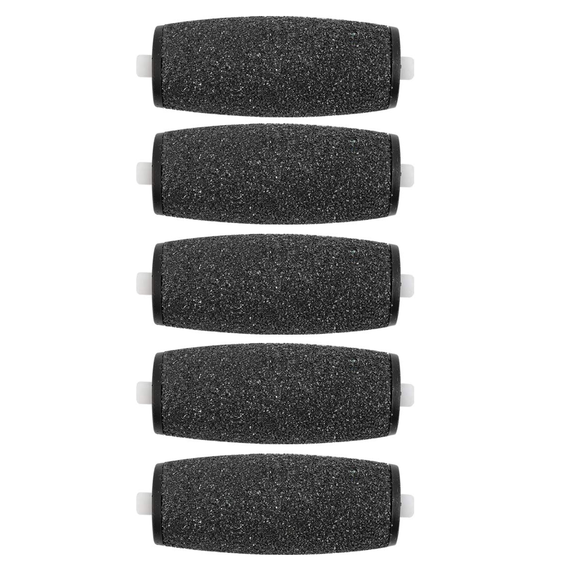 Gominyuf 5 Pack Extra Coarse Black Replacement Rollers For Amope Pedi Foot File