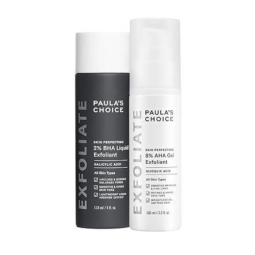 Paula'S Choice 8% Aha & 2% Bha Exfoliant Duo - Blackhead, Pore & Wrinkle