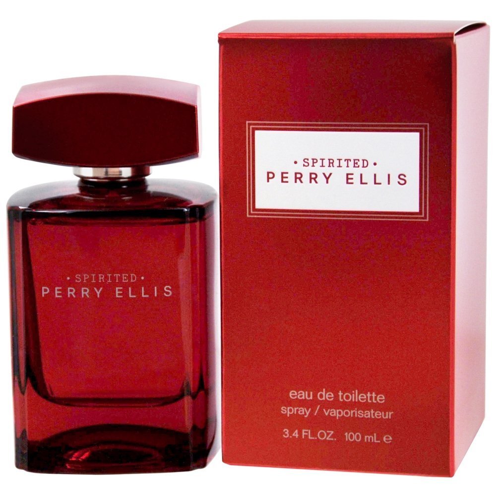 Perry Ellis Spirited Eau De Toilette Spray For Men, 3.4 Oz - Fresh & Invigorating Fragrance