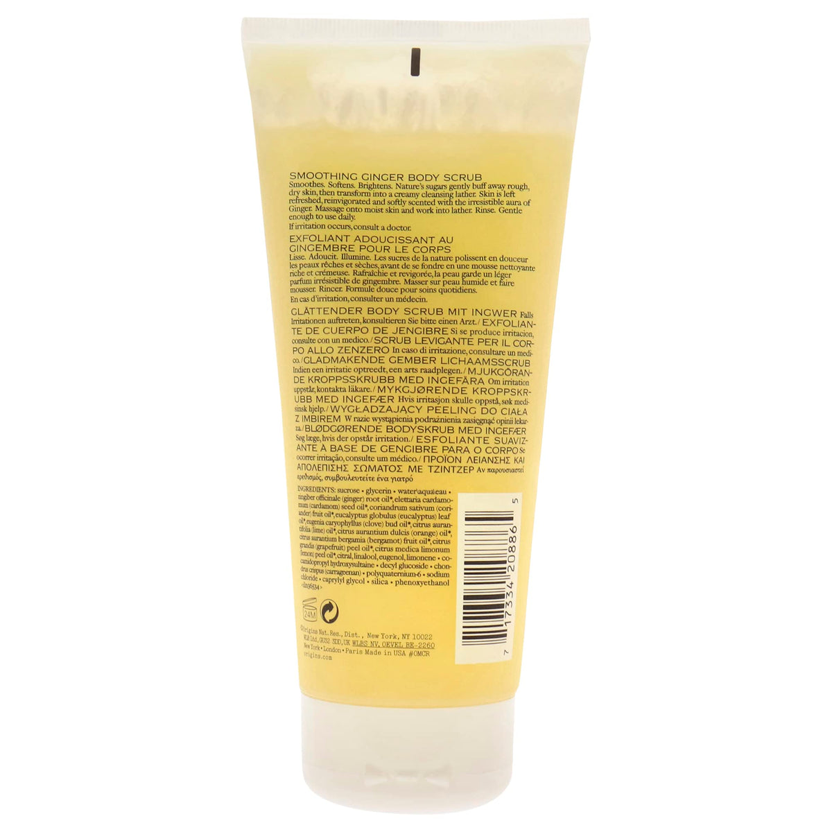 Origins Smoothing Ginger Body Scrub - Exfoliating Scrub 6.7 Fl Oz For Glowing Skin