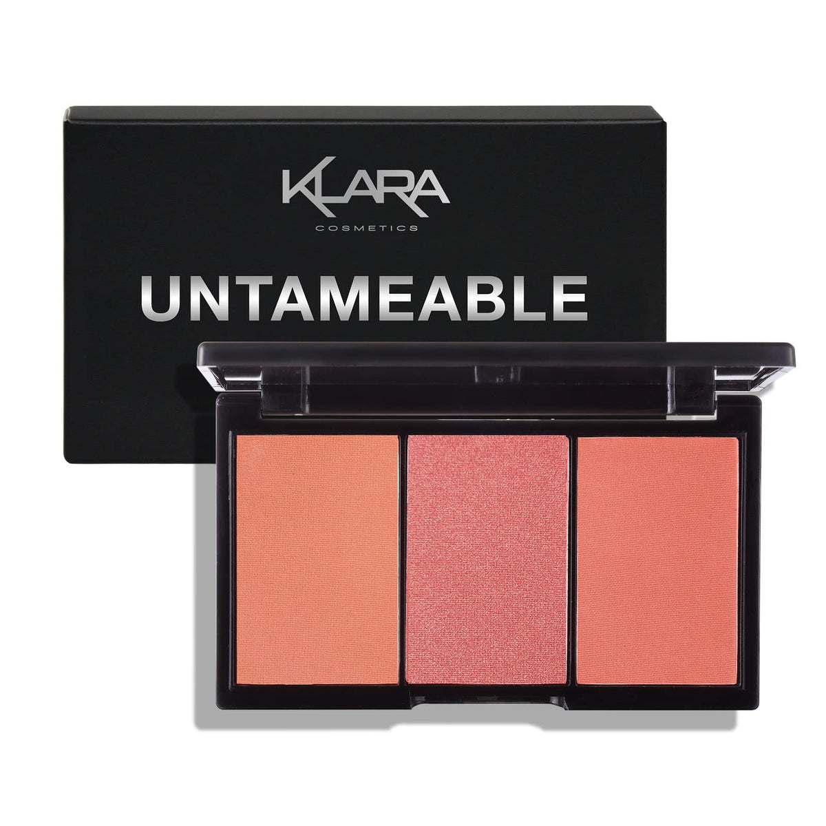 Klara Cosmetics Contour Bronzer Blush Highlight Makeup Long Lasting Full 100 Color Pigment All In One Palette for Women  Untam