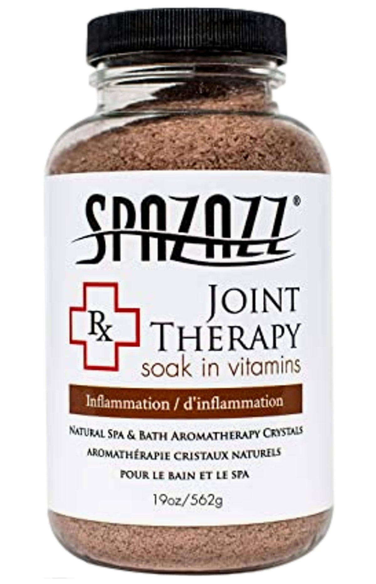 Spazazz Spz-602 Rx Therapy Crystals - 19Oz Bath Minerals For Joint Inflammation Relief