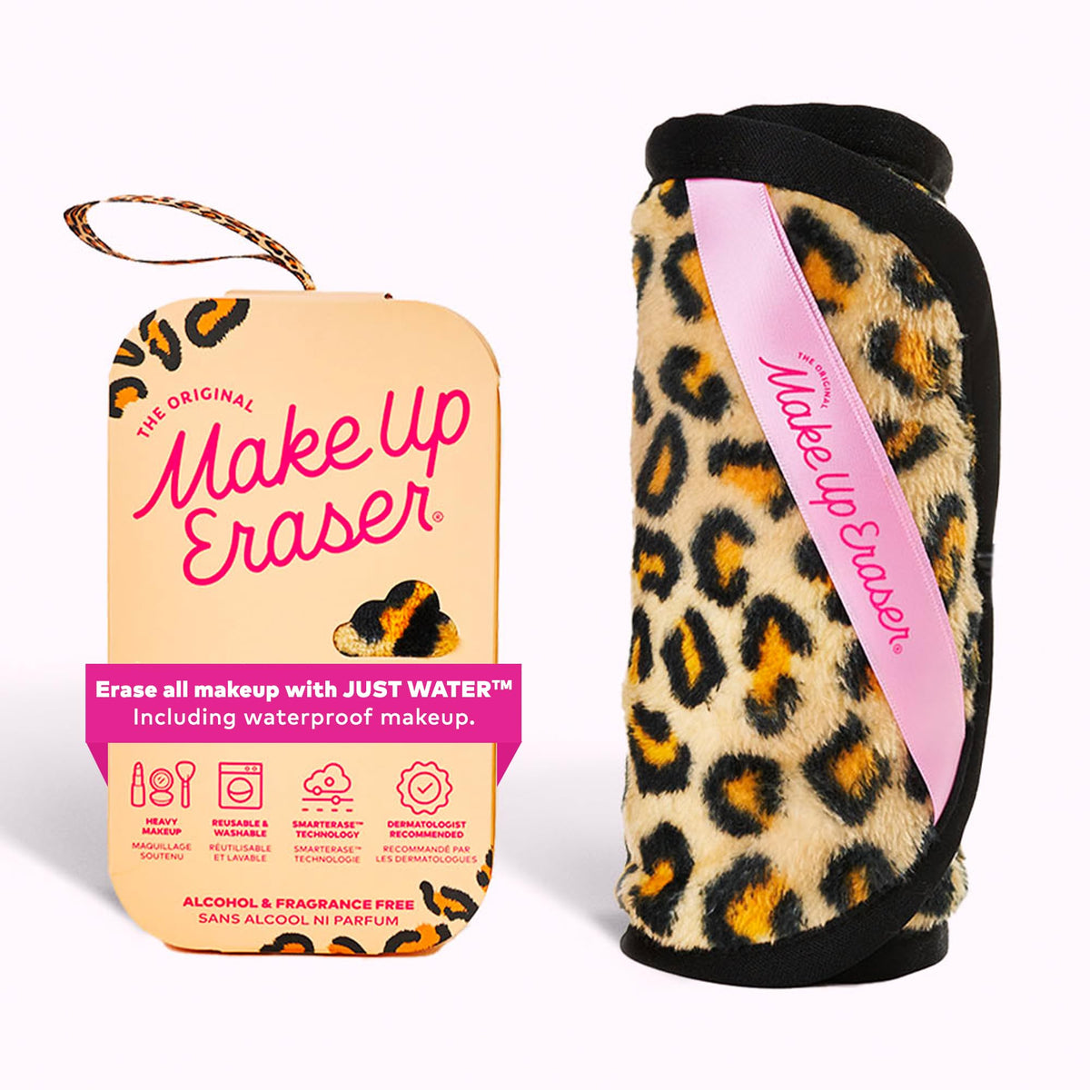 Makeup Eraser Pro - Leopard Makeup Remover Cloth, Cleans All Makeup With Water, 1Ct.