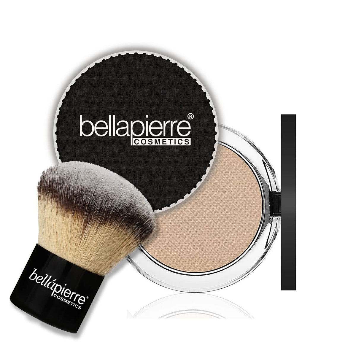 Bellapierre Compact Mineral Foundation Spf 15 - Vegan, Hypoallergenic, Full Coverage, Cinnamon, 10G