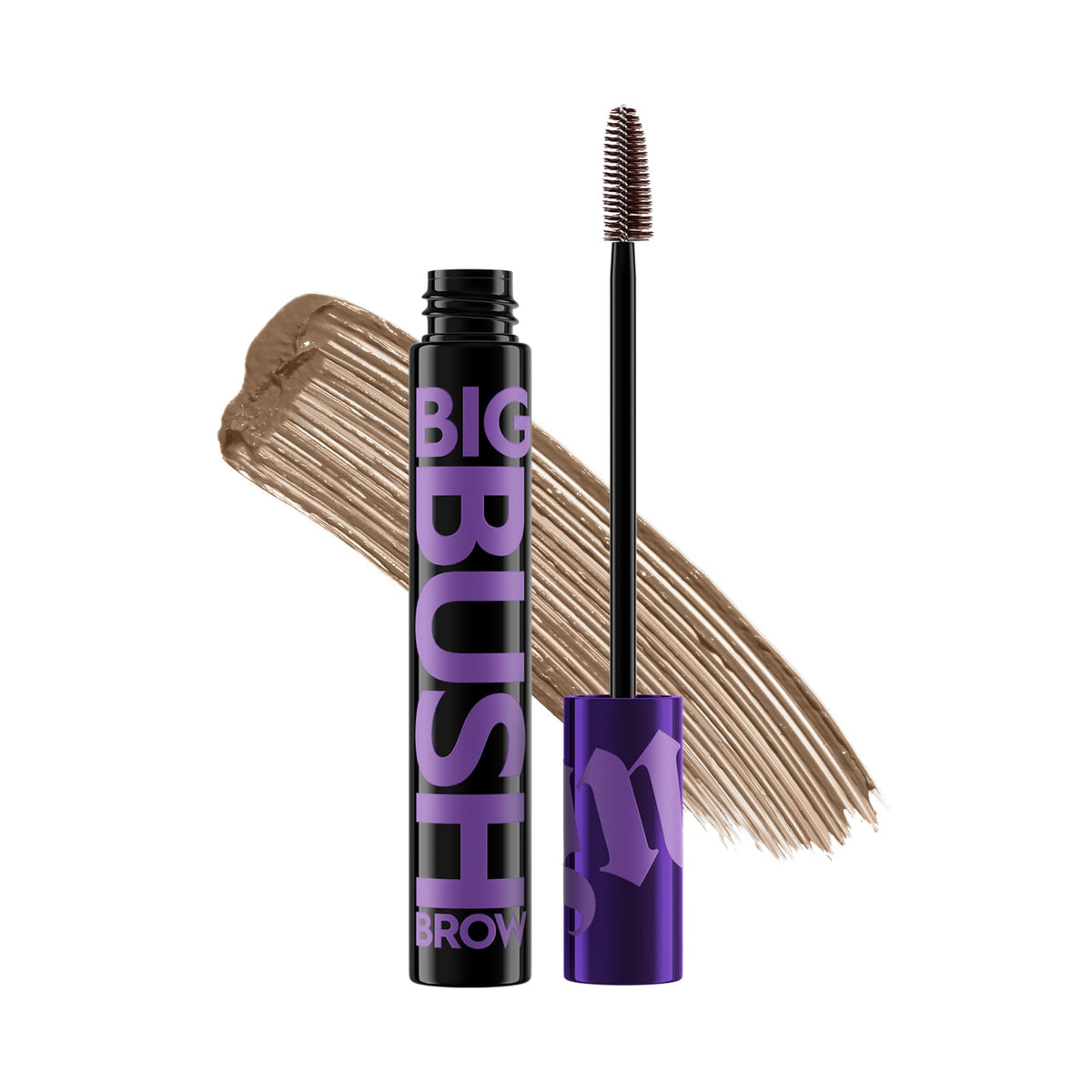 Urban Decay Big Bush Tinted Brow Gel, Taupe Trap, Waterproof, 24Hr Hold, 0.19 Fl Oz