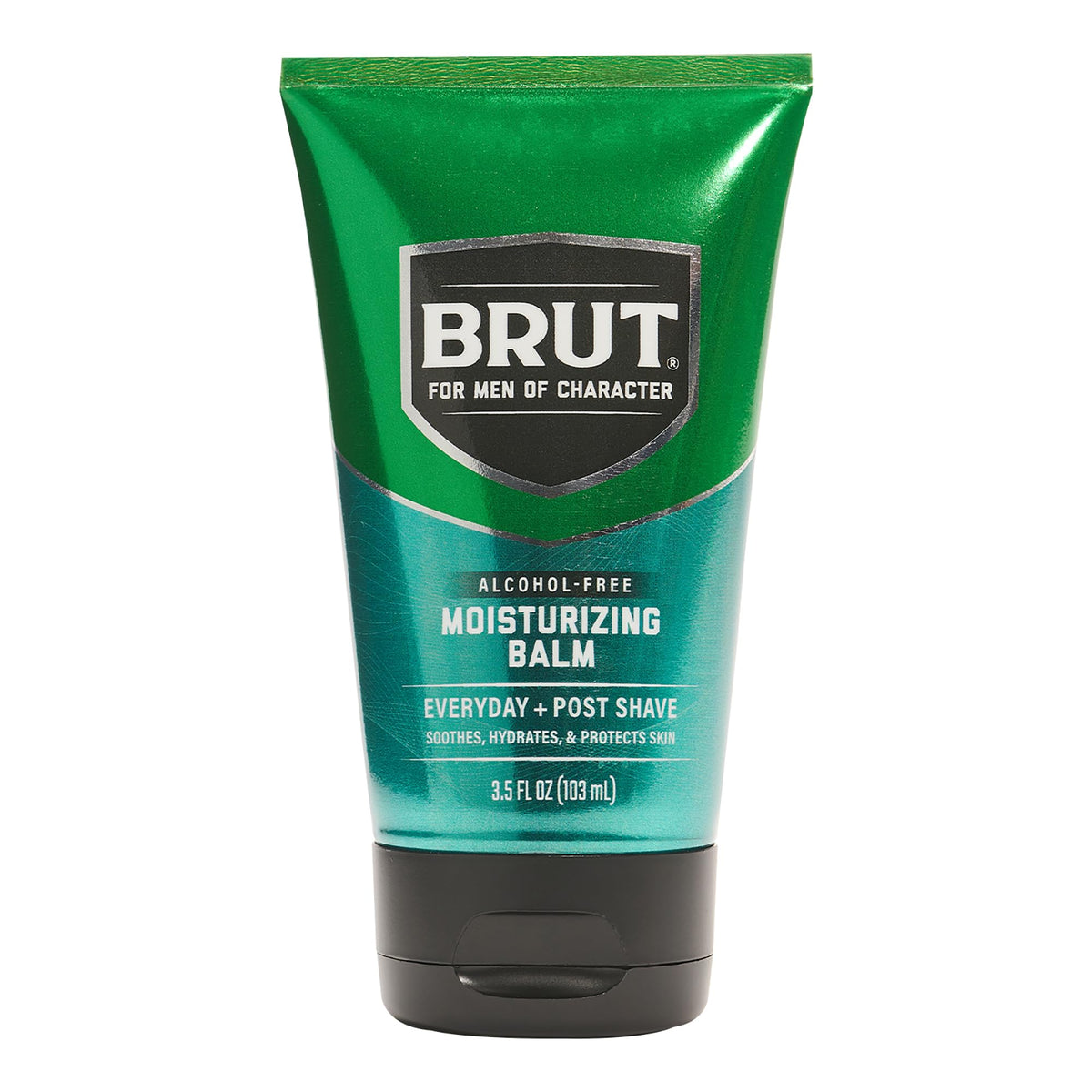 Brut Moisturizing Balm - Lightweight Face Moisturizer & Aftershave Lotion, 3.5 Oz