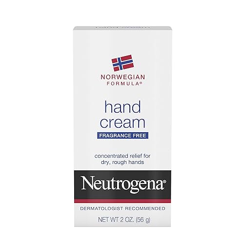 Neutrogena Norwegian Formula Hand Cream, Fragrance-Free, 4-Pack, 2 Ounce Each