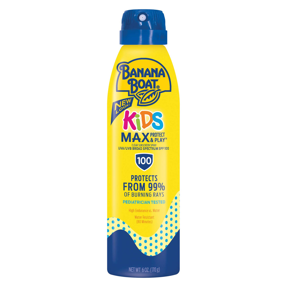 Banana Boat Kids Spf 100 Sunscreen Spray 6Oz - Max Protect & Play Clear Spray For Kids