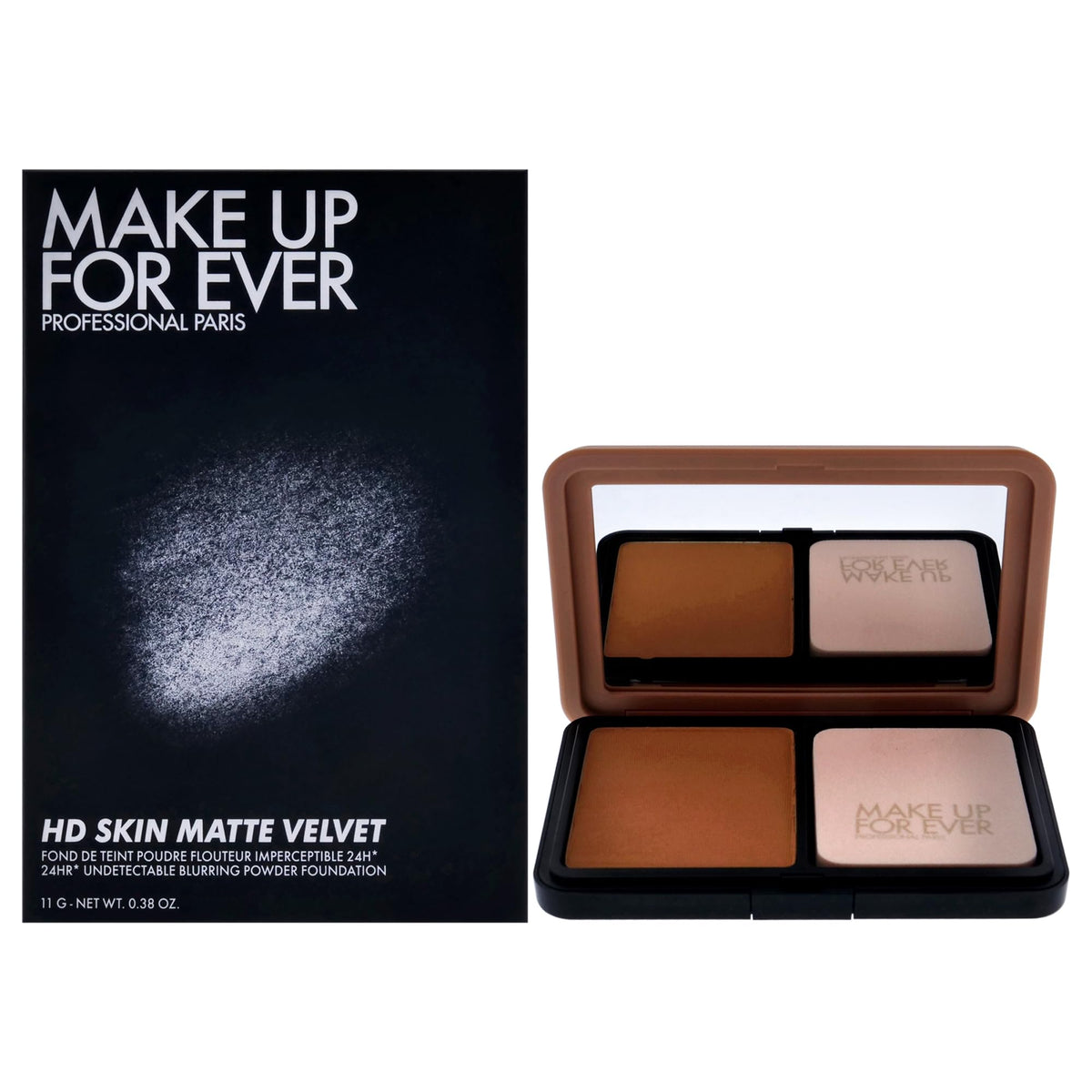 Make Up For Ever Hd Skin Matte Powder Foundation 2N34 - 0.38 Oz, Cranberry