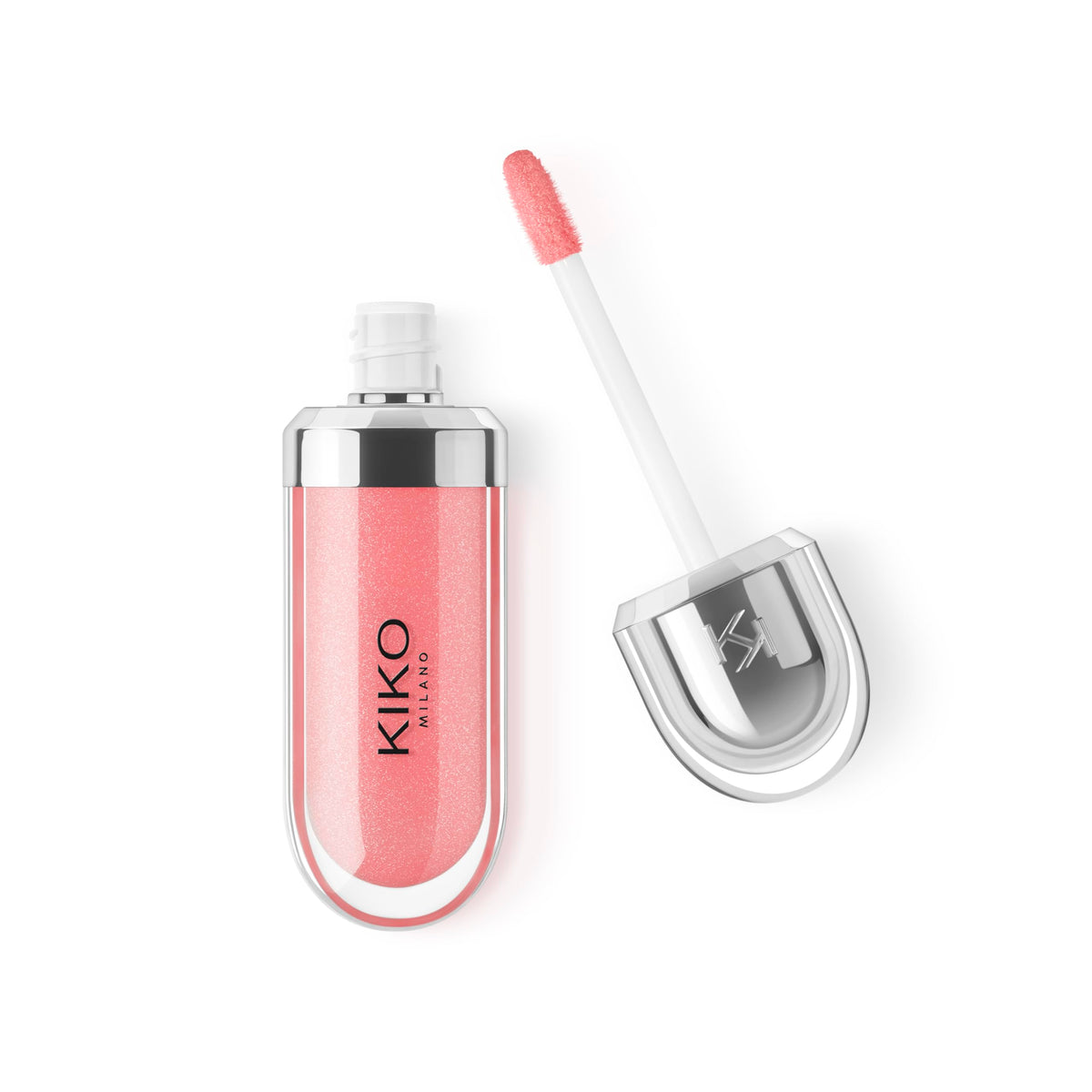 KIKO MILANO 3D Hydra Lipgloss 07 - Softening Pink Magnolia Lip Gloss for a 3D Look