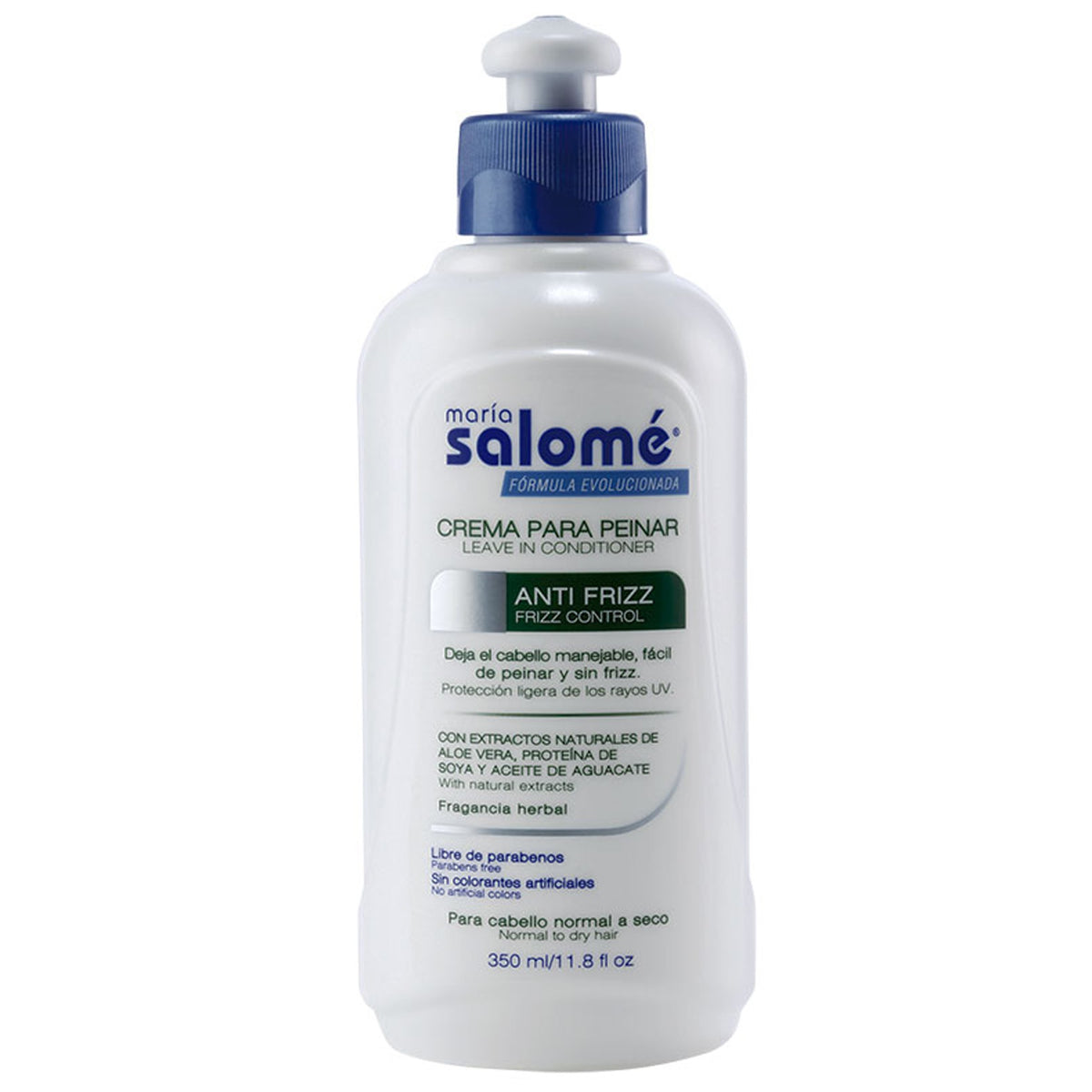 Maria Salome Combing Cream 350ml - Smooth & Manageable Hair, 11.83 Fl Oz