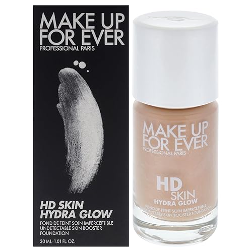 Make Up For Ever Hd Skin Hydra Glow Foundation - 1 Oz, Cool Sand, Hydrating Finish