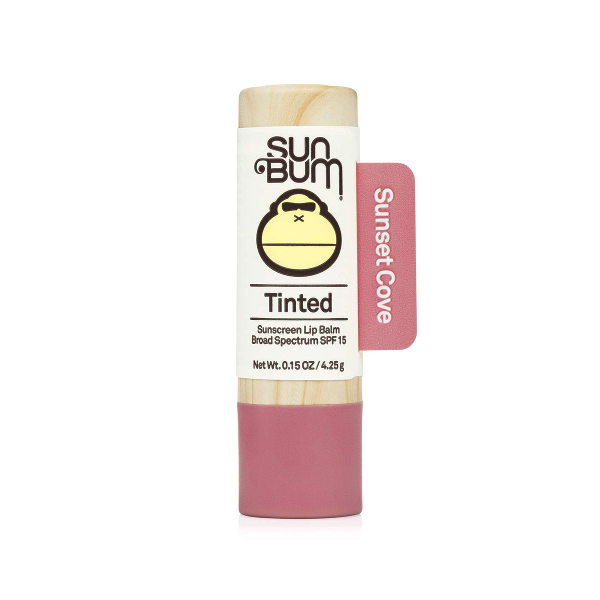 Sun Bum Tinted Lip Balm Sunset Cove | Spf 15 | Uva/Uvb Protection | Sensitive Skin Safe