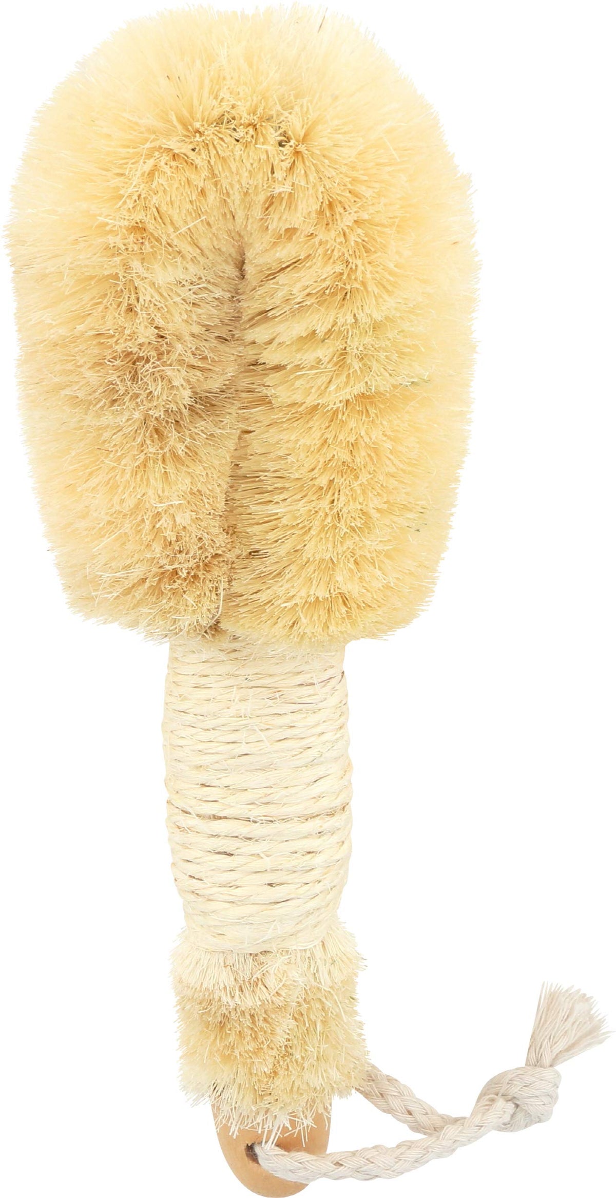 Baudelaire Sisal Bath Brush - 9&quot;  Traditional Loofah For Exfoliation & Back Scrubbing