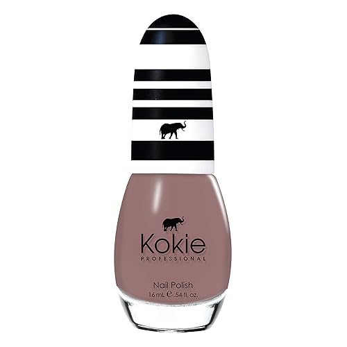 Kokie Professional Nail Polish - Café Ole, 0.54 Fl Oz - Long-Lasting Color & Shine