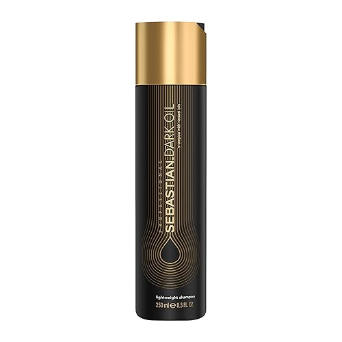 Sebastian Professional Dark Oil Shampoo, 8.4 Fl Oz - Jojoba & Argan Oil for Smooth Hair