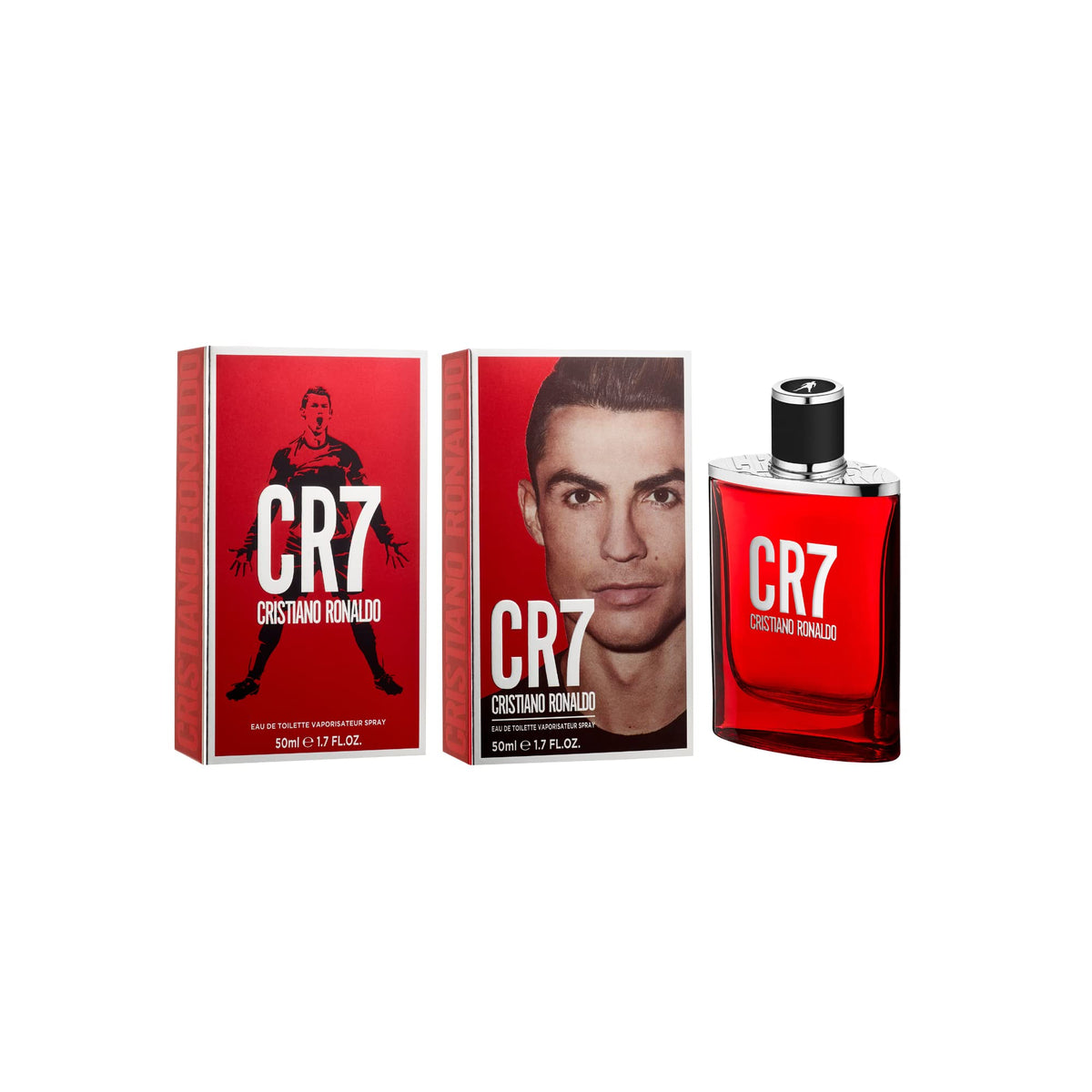 Cristiano Ronaldo  CR7  Eau de Toilette Spray For Men  Aromatic Woody Fragrance With Notes of Bergamot  Sandalwood and Musk 