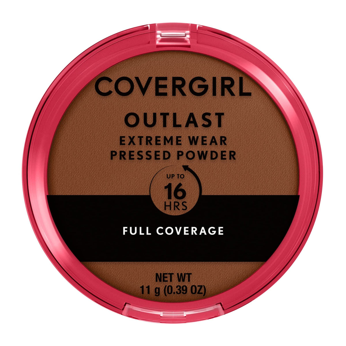 Covergirl Outlast Extreme Wear Pressed Powder, 880 Cappuccino, 0.38 Oz - Long-Lasting Finish