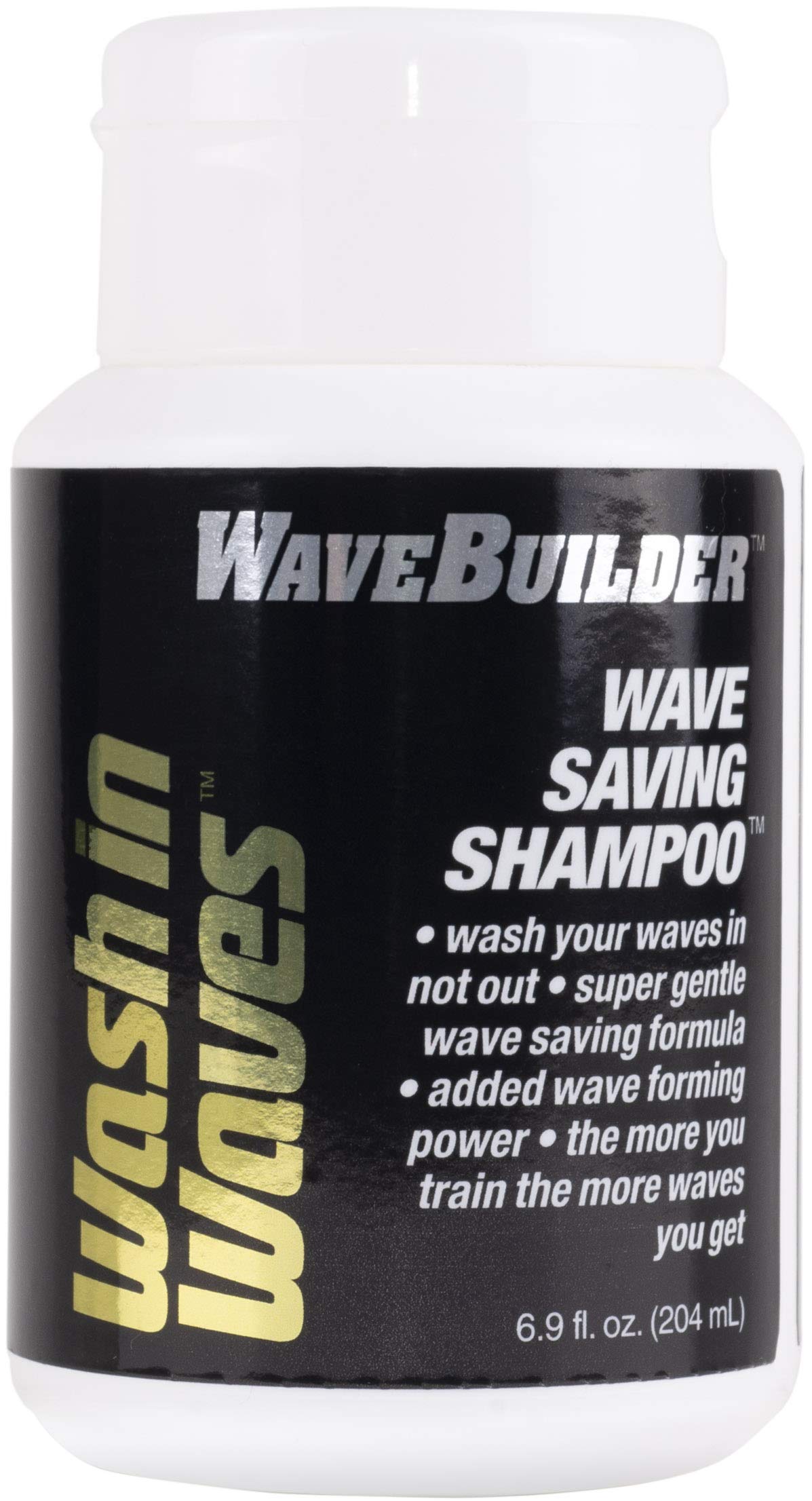 Wavebuilder Wave Saving Shampoo - Wash In Waves, 6.9 Fl Oz, Hair Care For Styles And Texture