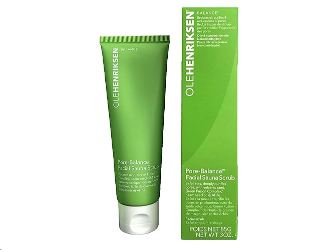 Olehenriksen Pore-Balance Facial Sauna Scrub 3 Oz - Exfoliating Facial Scrub For Balanced Skin