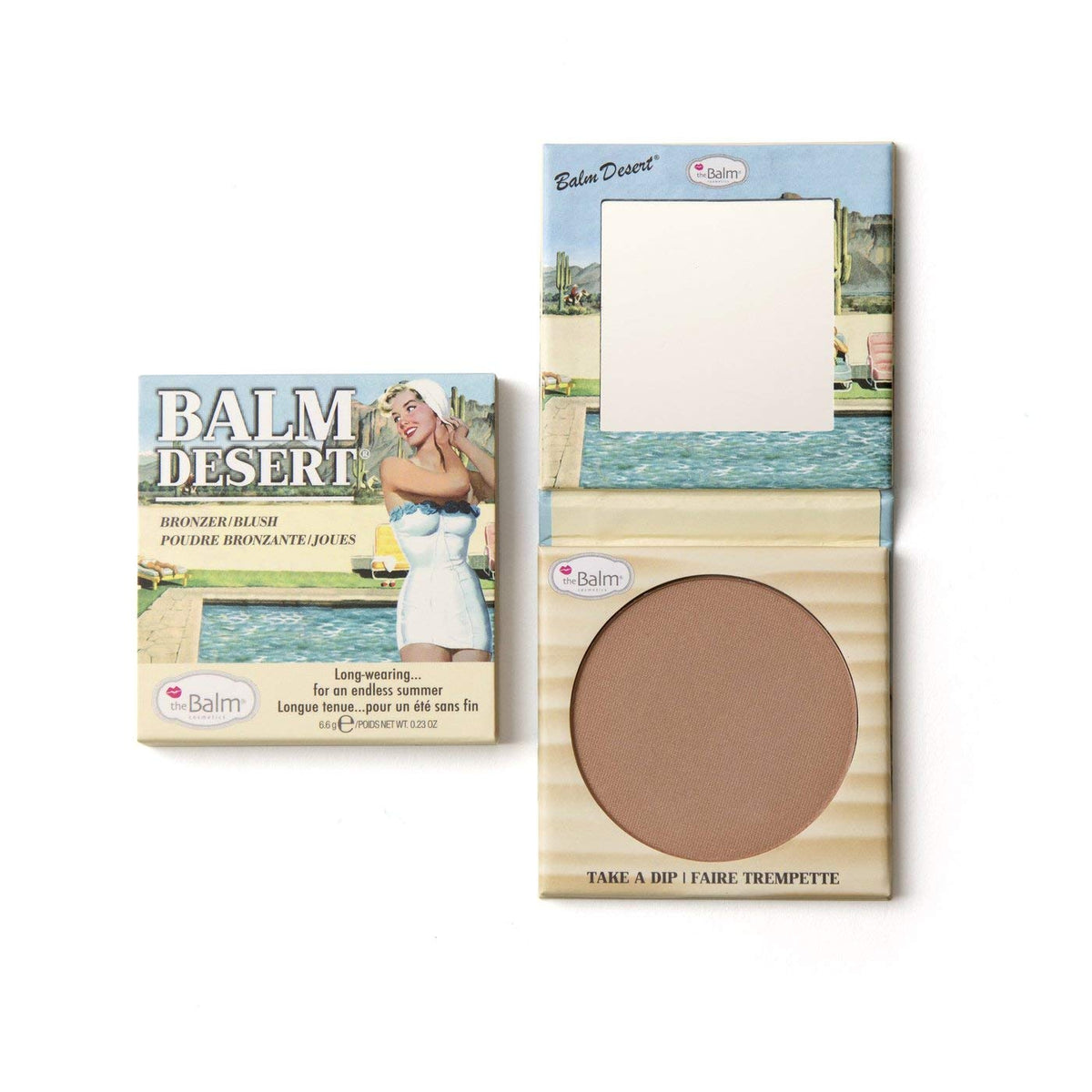 theBalm Desert LongLasting BronzerBlush  Natural Glow  FadeResistant