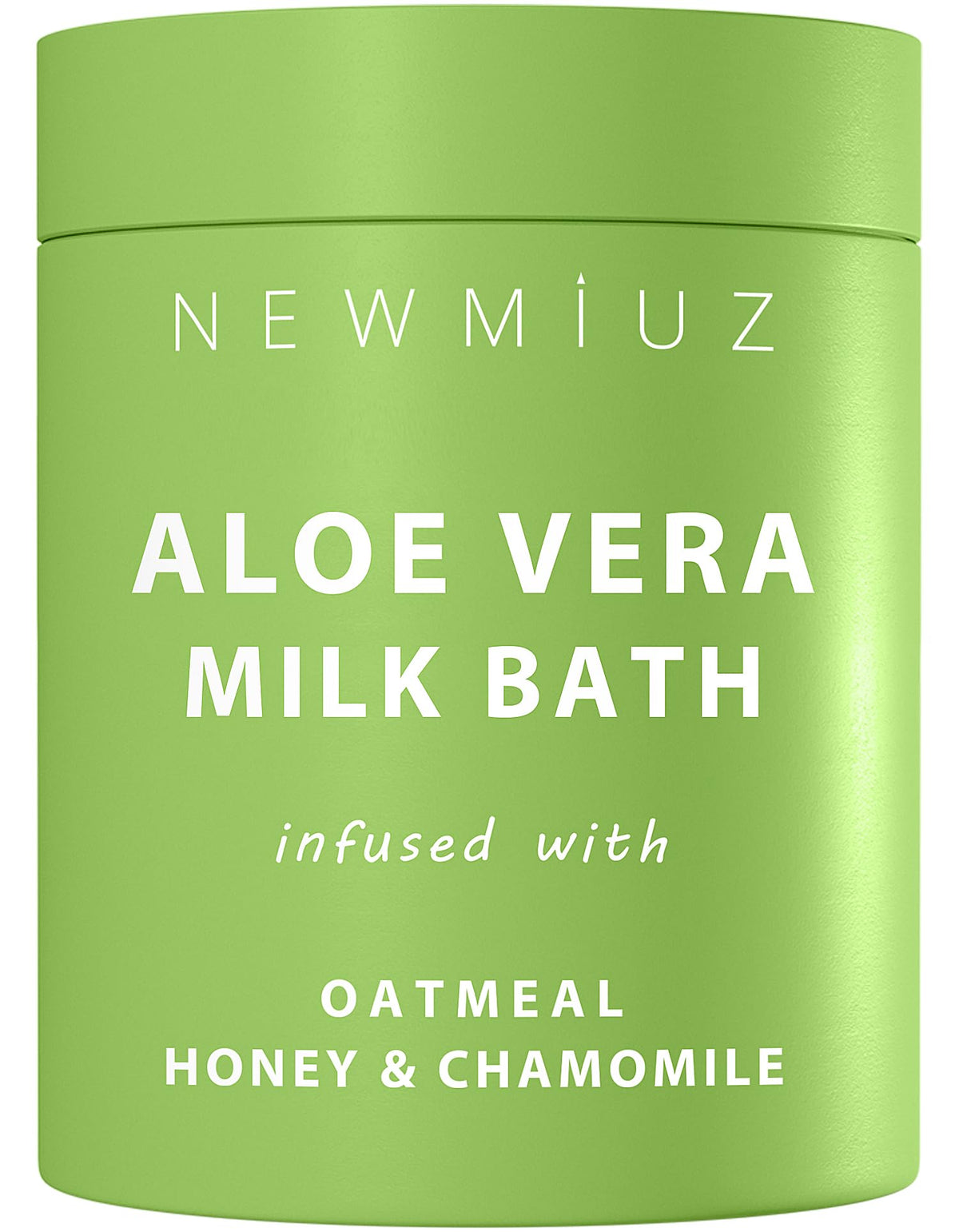 New Miuz Creamy Oats Milk Bath Soak With Aloe Vera & Honey - 10 Oz Luxury Spa Gift For Women