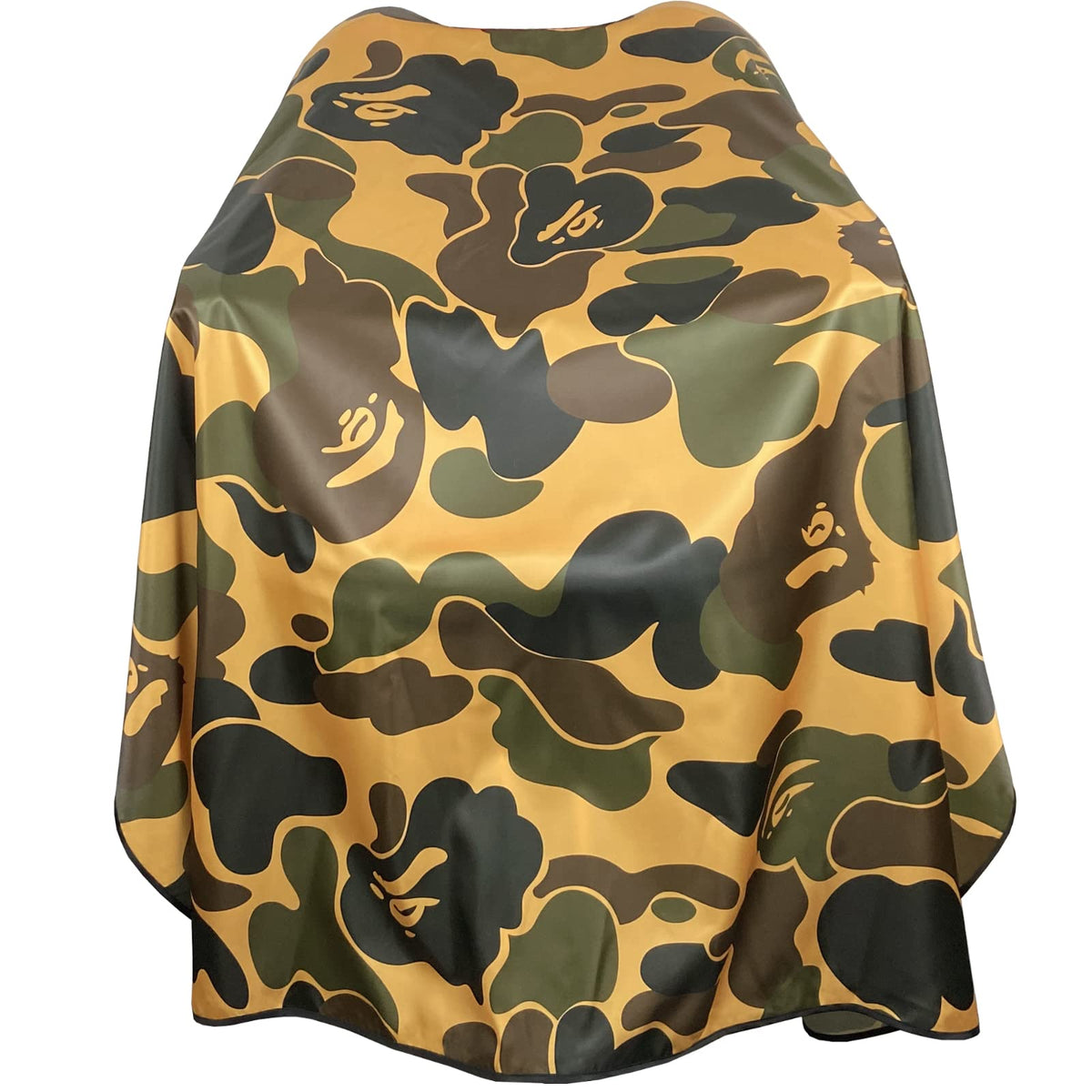 Barbohoo Professional Barber Cape, Waterproof Hair Cutting Gown, Camouflage, 63&quot; X 56&quot;