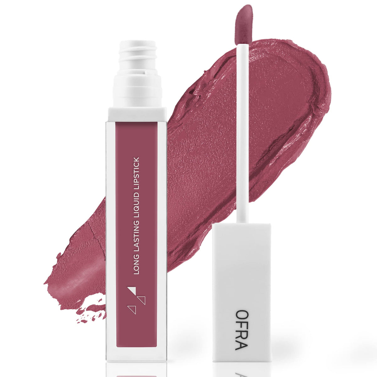 Ofra Cosmetics Unzipped Liquid Lipstick - Deep Berry Mauve, Vegan, Long-Lasting, 8G