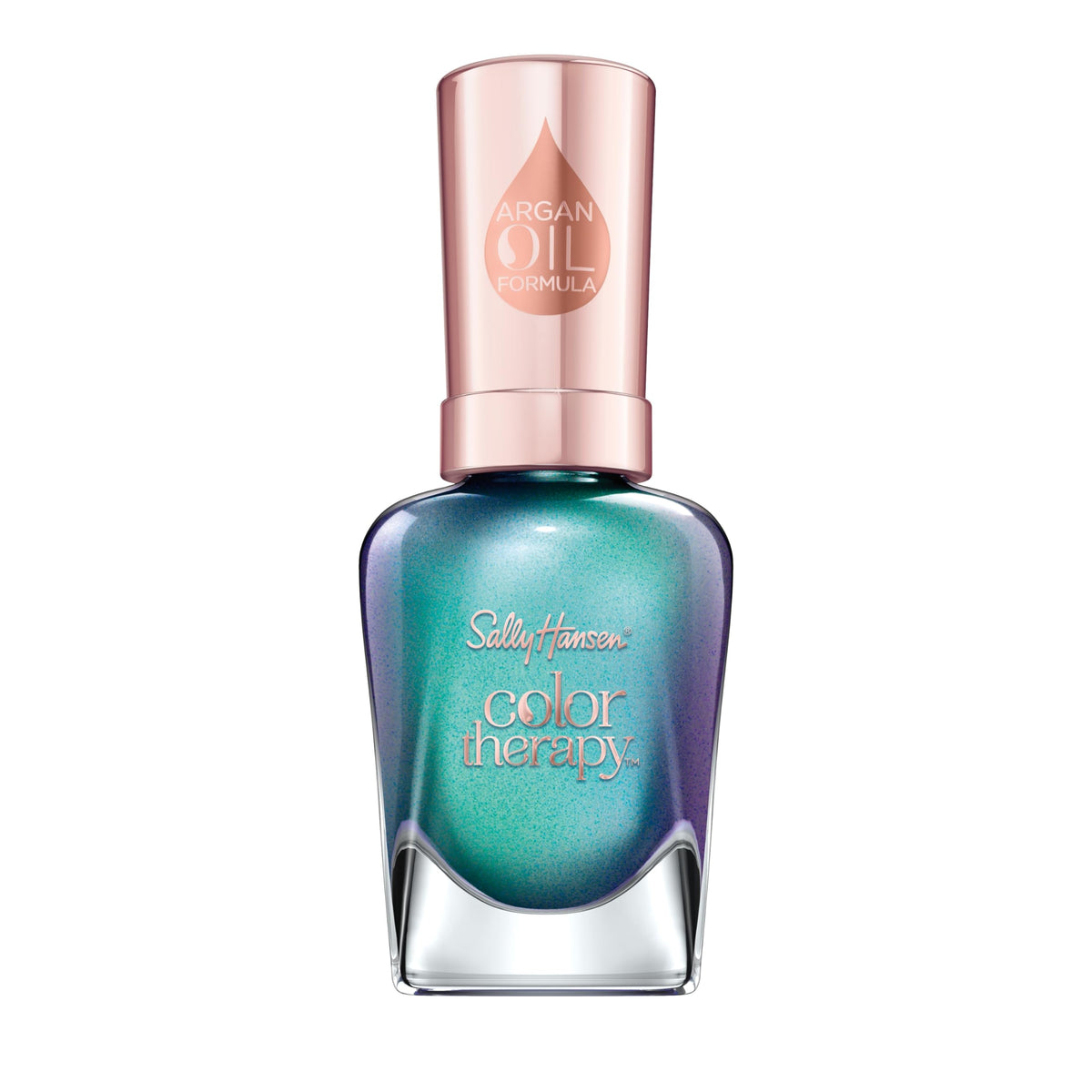 Sally Hansen Color Therapy Nail Polish - Reflection Pool, 0.5 Fl Oz, Hydrating Formula