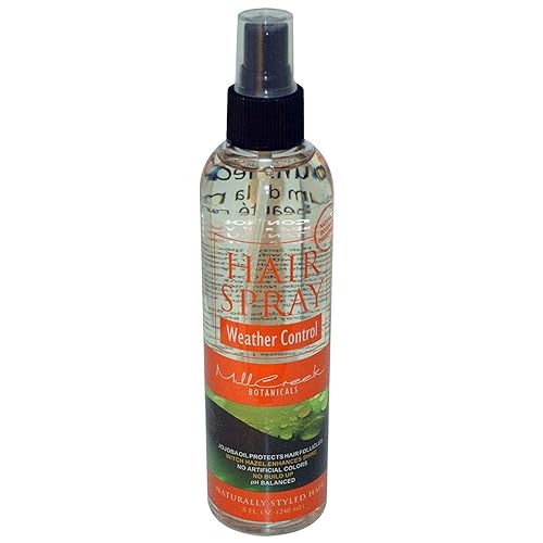 Mill Creek Hair Spray, Weather Resistant, 8 Fl Oz - Strong Hold, Long Lasting Finish