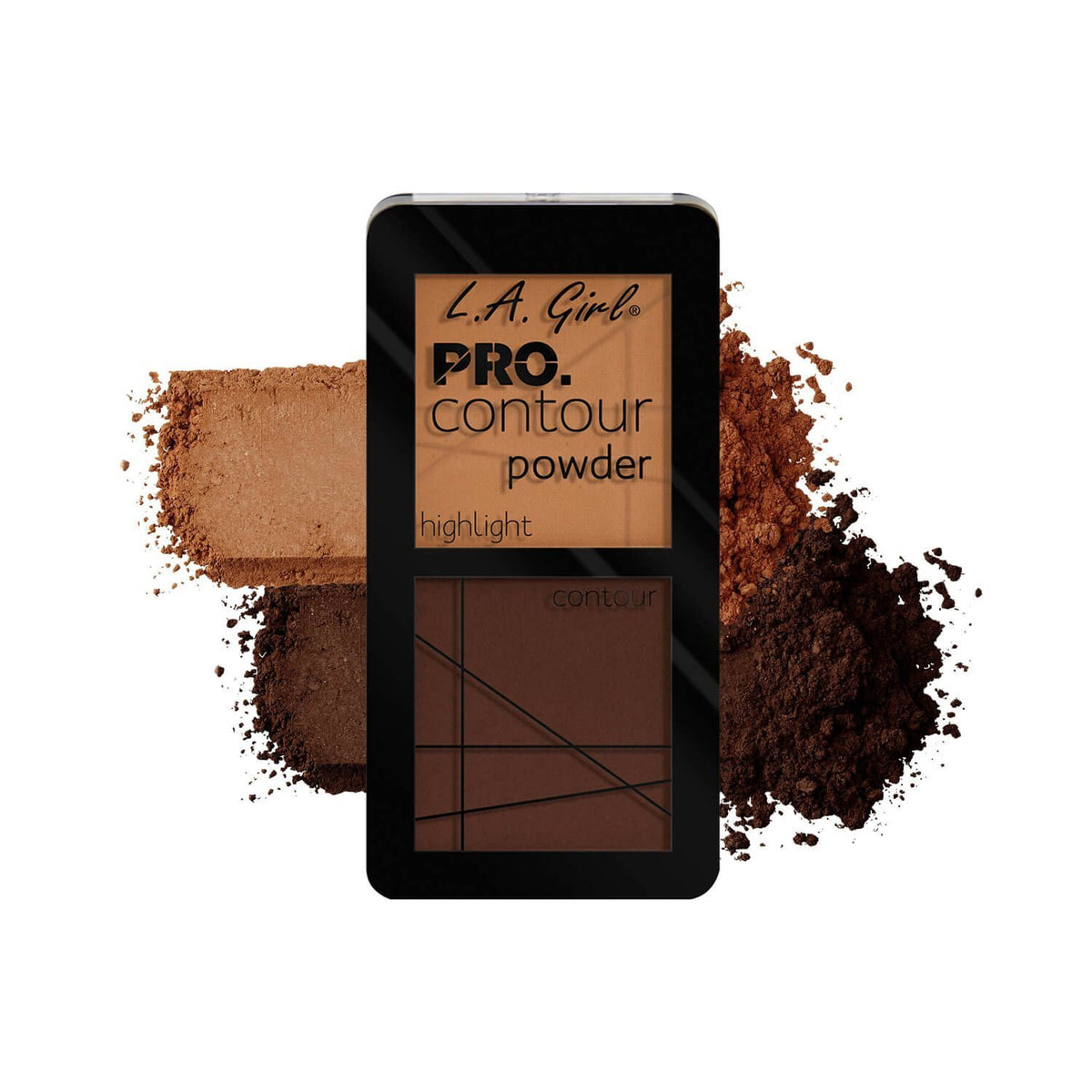 L.A. Girl Pro Contour Powder, Deep - 1.9Oz, Perfect For Sculpting & Highlighting