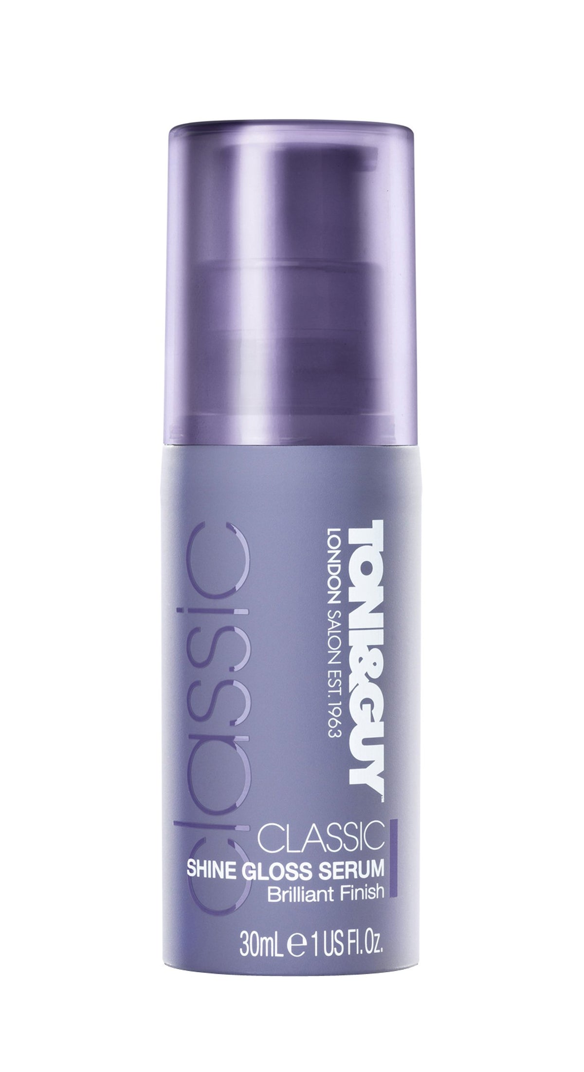 Toni&Guy Classic Shine Gloss Serum - 1 Fl Oz, Purple, Hair Shine & Frizz Control by Unilever