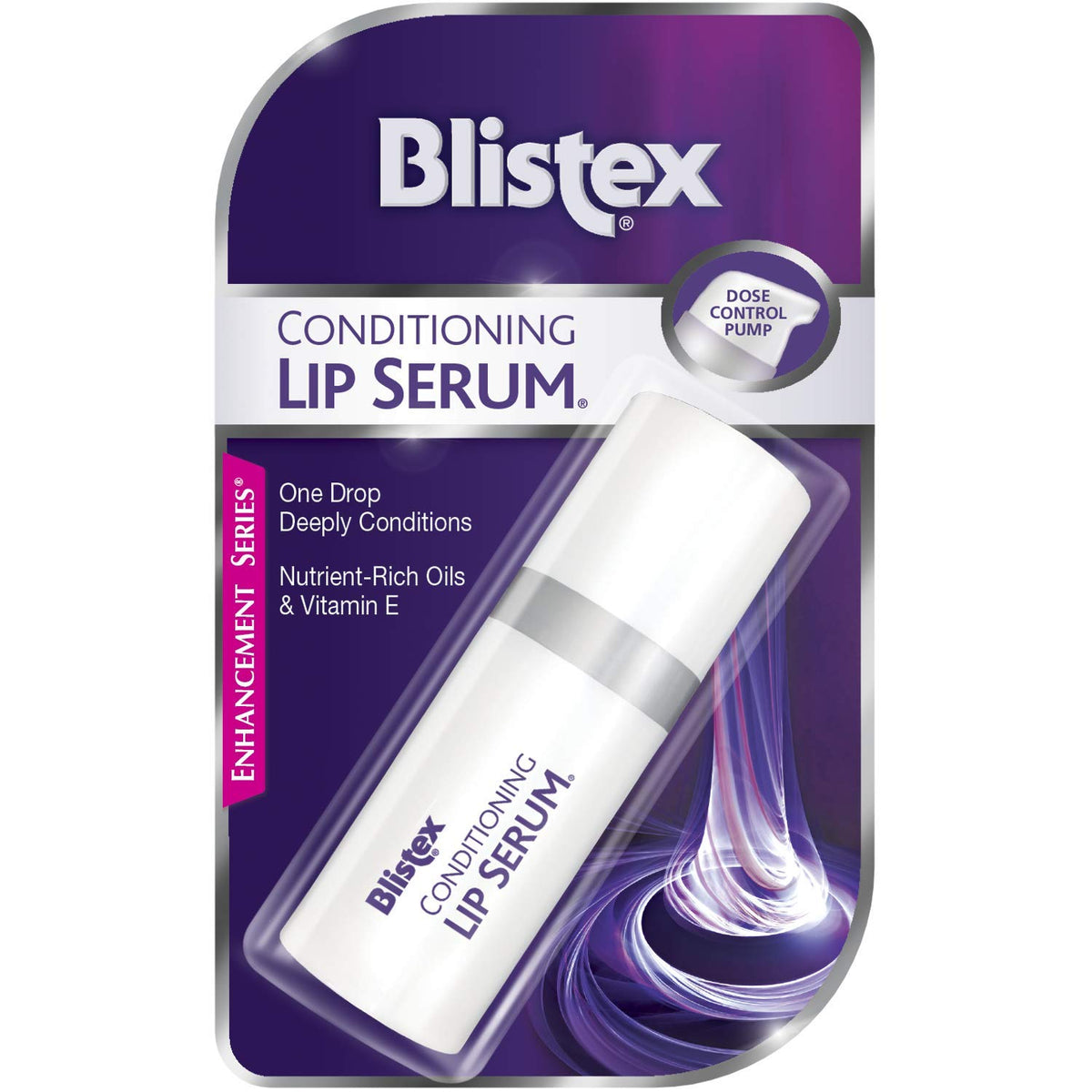 Blistex Lipcare Conditioning Lip Serum With Dose Control Pump, 0.30 Fl Oz - Clear Moisturizer