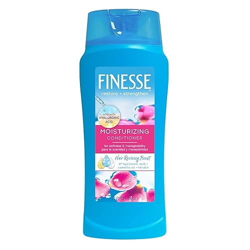 Finesse Restore + Strengthen Conditioner, 24 Oz - Moisturizes & Repairs Dry, Damaged Hair