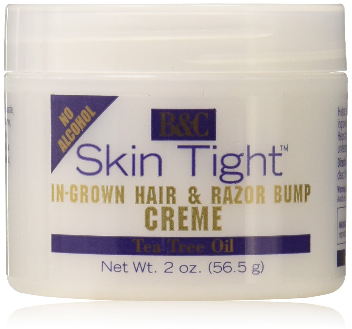 Bc Skin Tight In-Grown Hair & Razor Bump Creme, 2 Oz - Soothes & Prevents Bumps