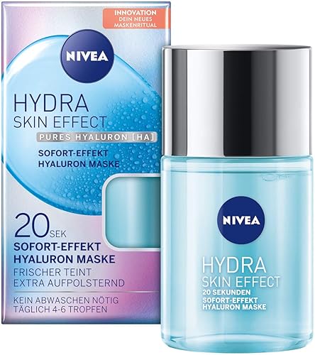 Nivea Hydra Skin Effect Hyaluronic Mask, 100 Ml - Instant Hydration For Day & Night Care