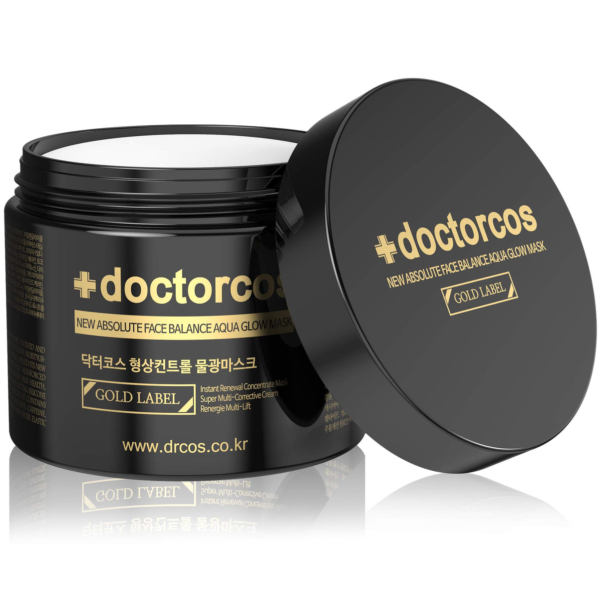 Doctorcos Gold Label Water Glow Mask Cream - Moisturizing, Face Lifting, Korean Skincare, 3.71 Oz