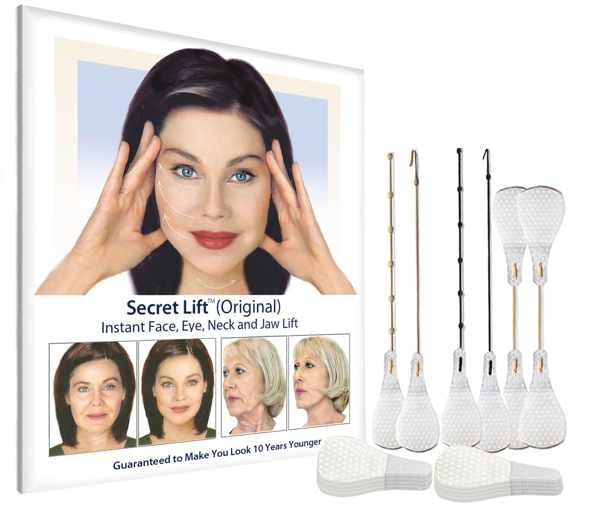 Cosmesearch Secret Lift Original - 80 Piece Invisible Face, Neck & Eye Lift Tape Kit