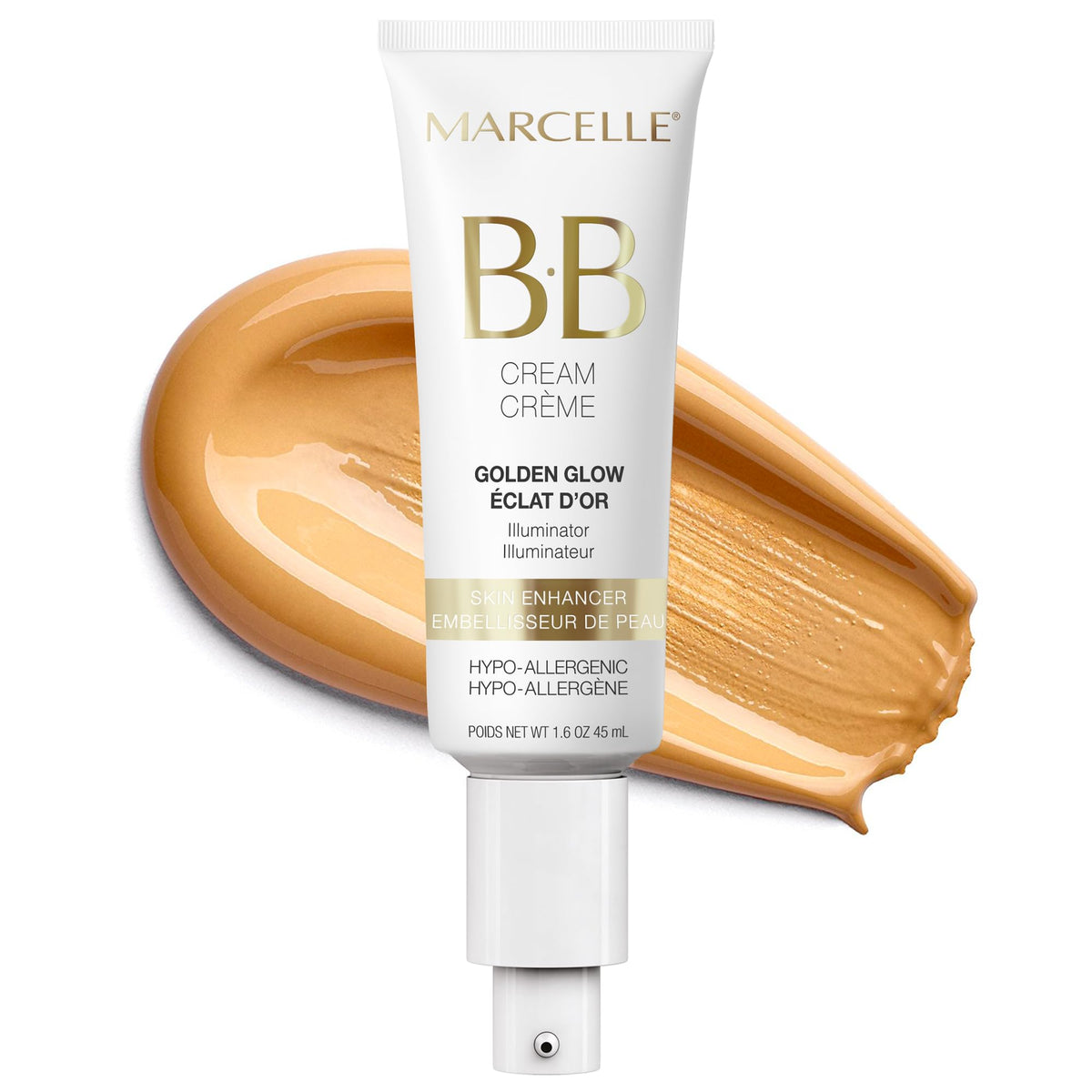 Marcelle Bb Cream Golden Glow - Tinted Moisturizer, Non-Comedogenic, 1.5 Fl Oz