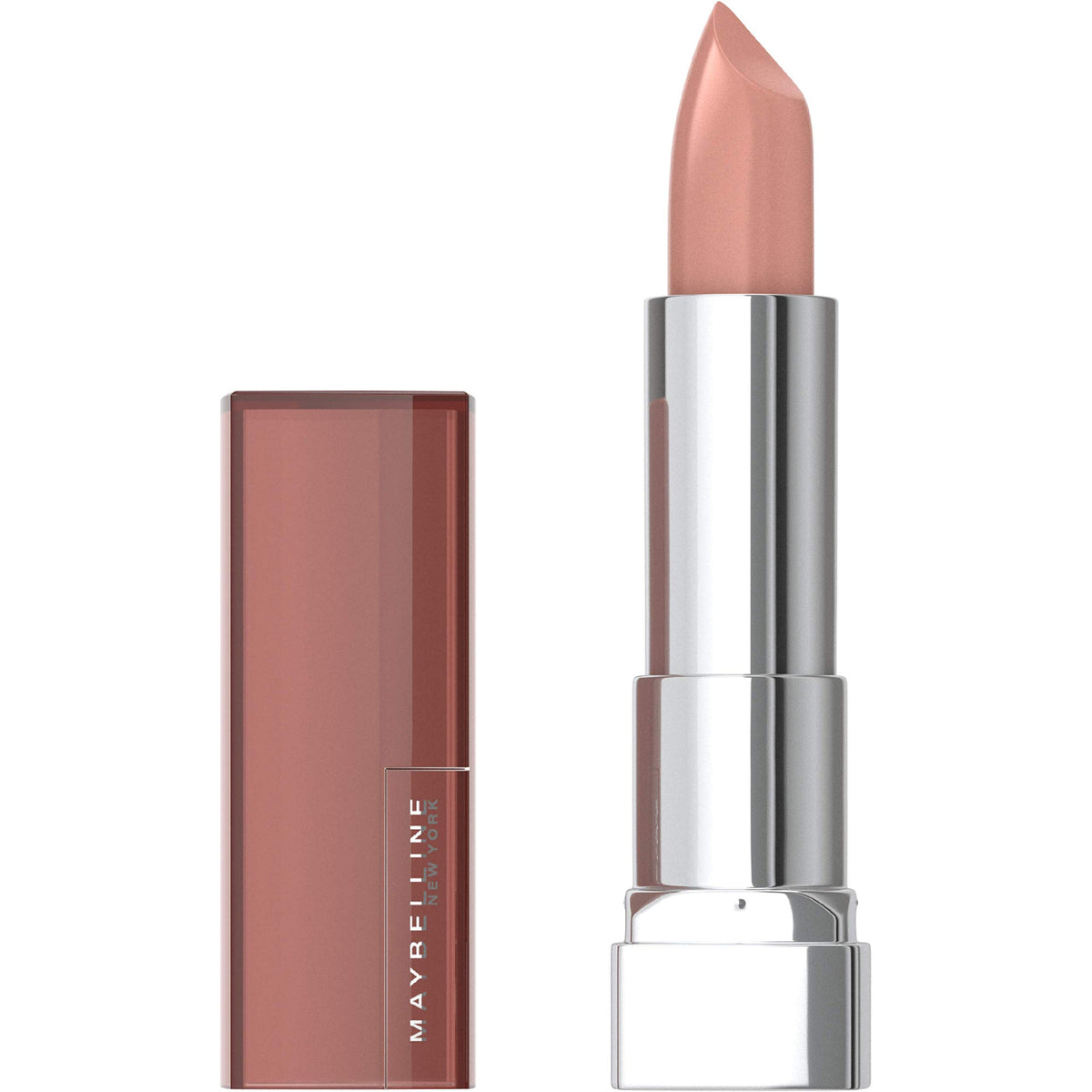 Maybelline Color Sensational Lipstick, Nude Lust - Hydrating Cream Finish, 0.15 Oz