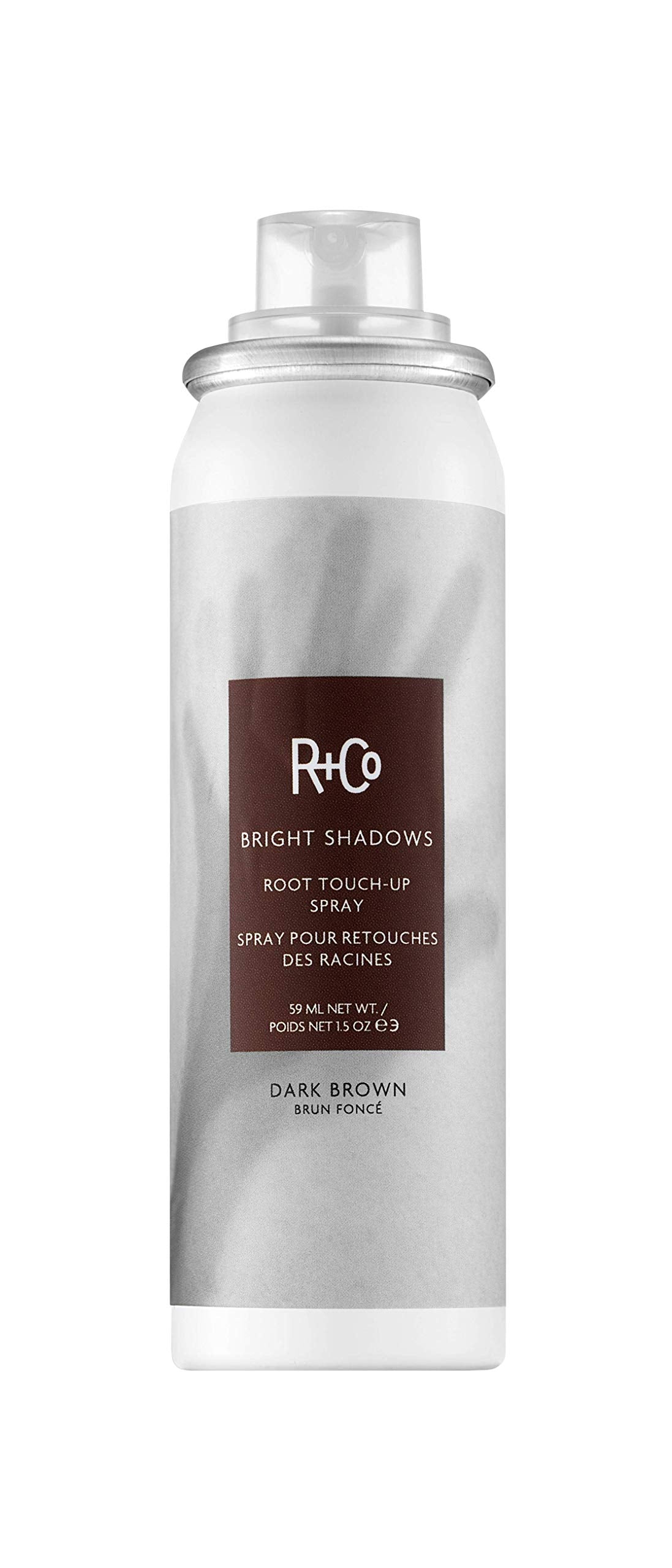 RCo Bright Shadows Root TouchUp Spray  Dark Brown  15 Oz