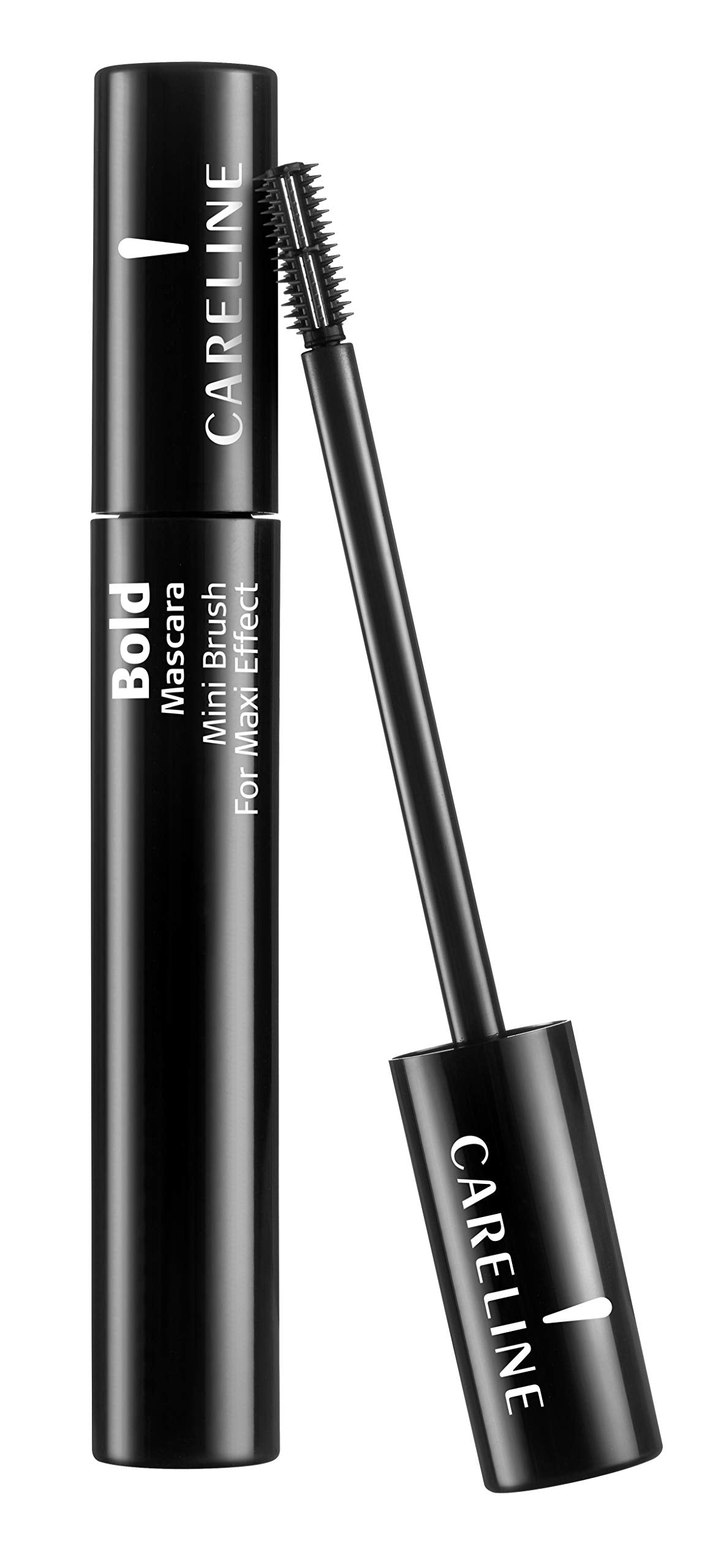 Careline Mascara Bold 1235111 - Black, 1 Count, Volumizing & Lengthening Formula