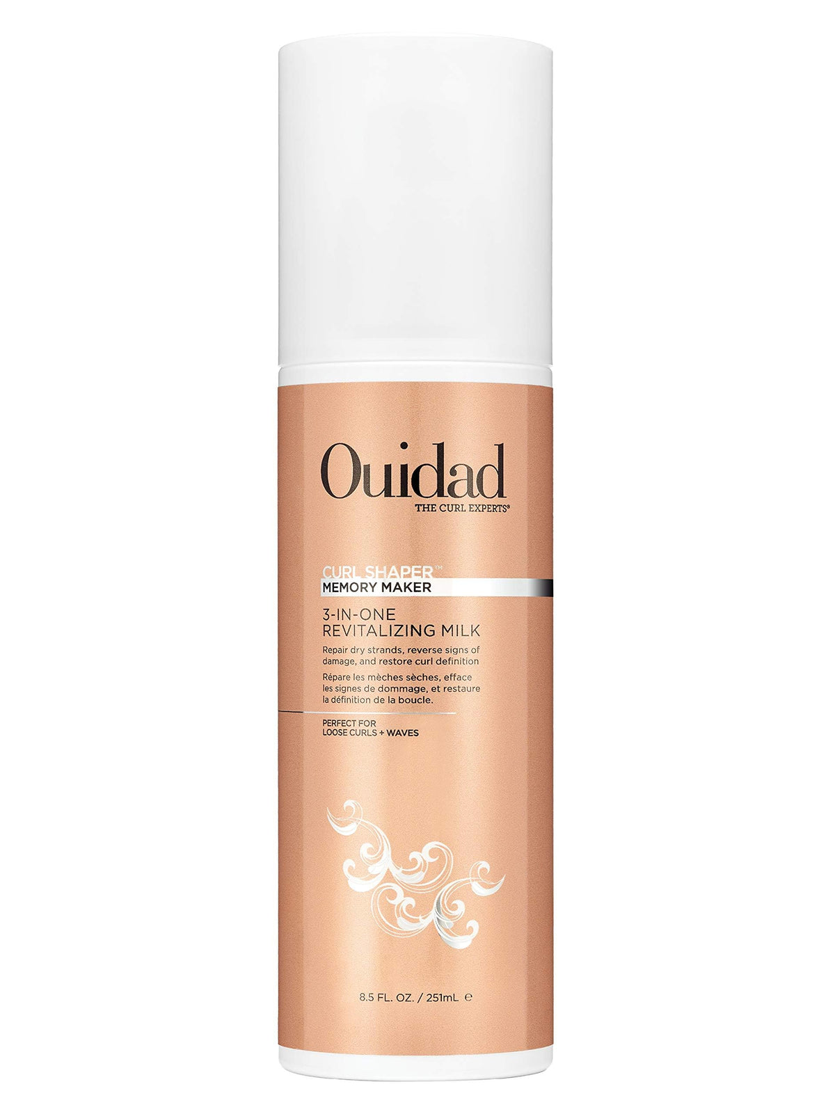 Ouidad OUIDAD Curl Shaper Memory Maker 3inOne Revitalizing Milk  85 oz  85 Fl Oz Pack of 1 94508