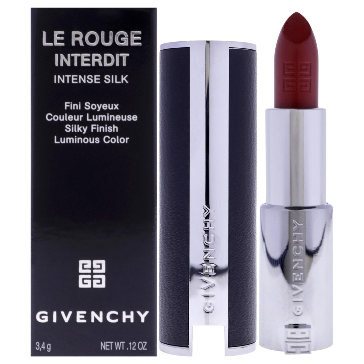 Givenchy Le Rouge Interdit Intense Silk Lipstick N227 Rouge Infuse 0.11 oz - Cranberry