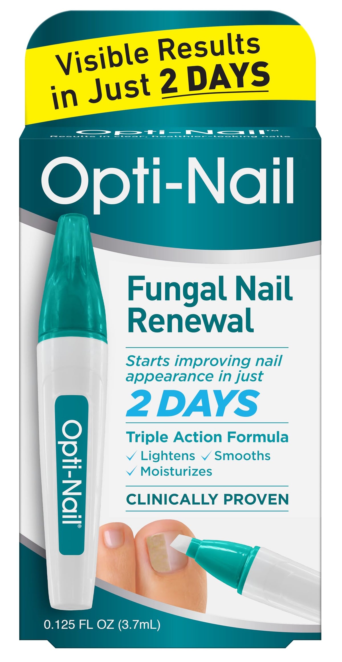 Opti-Nail Fungal Nail Repair Pen - Restores Healthy Nails, Treats Discoloration & Damage