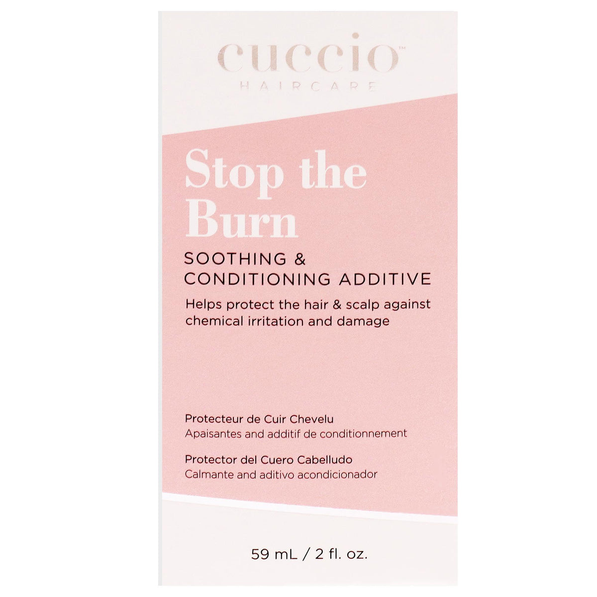 Cuccio Haircare Stop The Burn  Prevents Chemical Burn And Peroxide Damage  Reduces Scalp Itching And Irritations  Can Be Mix 