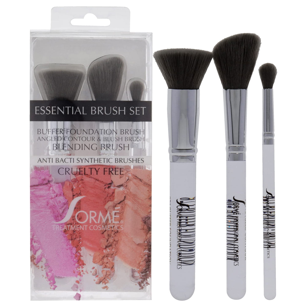 SORMÉ Professional Brush Set C - Soft Fibers, Flawless Blending, Comfortable Grip