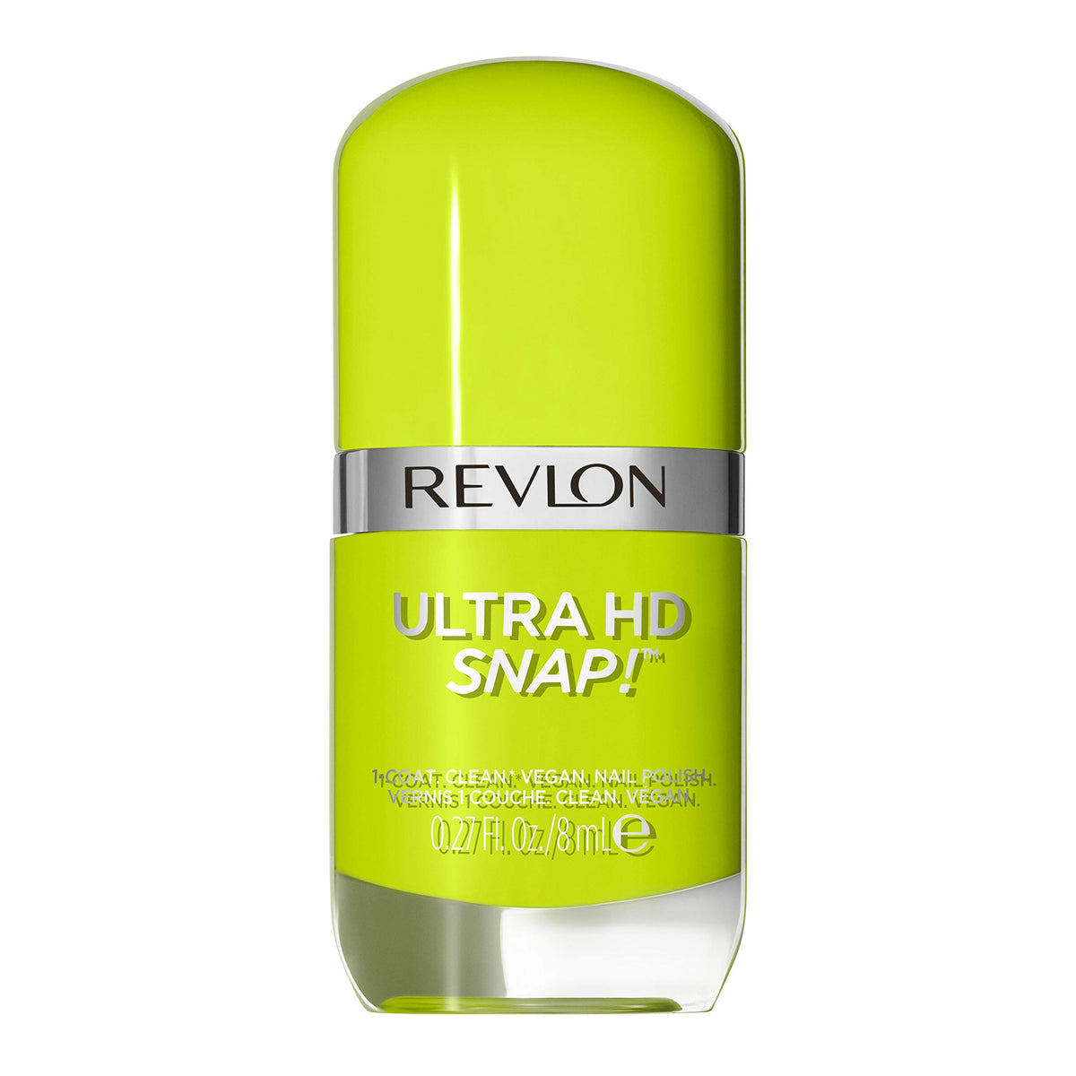 Revlon Ultra Hd Snap Nail Polish, 003 Bright Side, Vegan, No Base/Top Coat, 0.27 Fl.